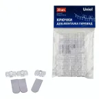                  Крючки для монтажа гирлянд Набор из 20 шт Прозрачные UCC-Y11 CLEAR 020 POLYBAG ТМ Uniel
               