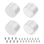 Заглушка WPH-FLEX-D22-360deg WHITE ALU глухая (ARL, металл)