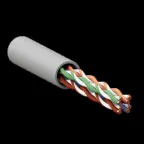 Кабель витая пара TERACOM CS Cat.5E U/UTP 4 пары solid 24AWG нг(А)-LSLTx цвет серый упак. 305м | TRCS-5EUTP-04LTX-GY-IN3 | EKF
