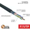 Кабель витая пара F/UTP, CAT 6, PE, 4PR, 23AWG, OUTDOOR, SOLID, черный, 305м REXANT | 01-0158 | REXANT