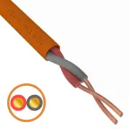                  Кабель огнестойкий REXANT КПСнг(А)-FRLS 1x2x0,35 мм², бухта 200 м |01-4901 | REXANT
               