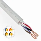 Кабель для пожарной сигнализации REXANT КПСВВнг(А)-LSLTx 2x2x0,50 мм², бухта 200 м |01-4875 | REXANT