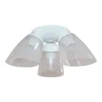                  Светильник "Колокольчик" 131 бел. (плафон П0476) НПБ 01-3х60-197 Е27 | 1005404666 | Элетех
               