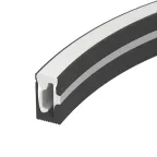                  Профиль силиконовый WPH-FLEX-0612-SIDE-S8-10m BLACK (ARL, силикон)
               