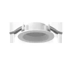                  Светильник светодиодный DL-01 Pro 100 мм 13 Вт 3000 К CRI90 120х49 мм IP65/40 RAL 9003 белый муар с рассеивателем опал аварийный автономный постоянного действия
               