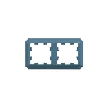 ATLASDESIGN ANTIQUE 2-постовая рамка, универсальная, ИЗУМРУД