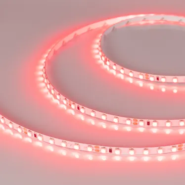 Лента RT-A120-5mm 24V Red (9.6 W/m, IP20, 2835, 5m) (, 9.6 Вт/м, IP20)
