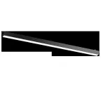 Светильник светодиодный трековый линейный Opal L615 для магнитной системы Galakti 615х26х24 мм 20 Вт 3000 K CRI»90 черный