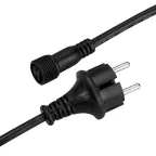 Шнур питания ARD-CLASSIC-BALL-LIVE-1.5м Black (230V, 1.6A) (ARDCL, Закрытый)