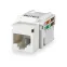 RJ-45 Модуль инф.розетки 110/Krone 5e кат.,бел.  | 87545 | Ecoplast