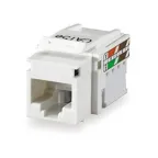 RJ-45 Модуль инф.розетки 110/Krone 5e кат.,бел.  | 87545 | Ecoplast