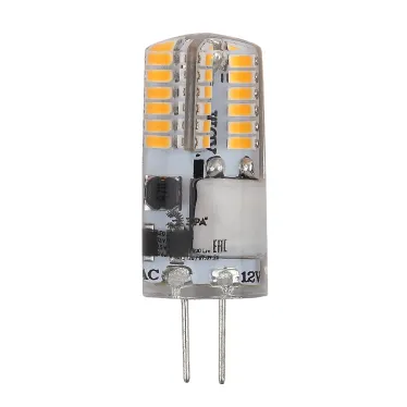 Лампа светодиодная LED-JC-2 5W-12V-SLC-840-G4 (диод капсула 2,5Вт нейтр G4) (20/500/24500)