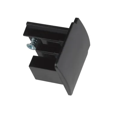 Заглушка торцевая для шинопровода чёрная UFB-C41 BLACK 1POLYBAG