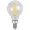 Лампа светодиодная F-LED P45-9w-840-E14 (филамент, шар, 9Вт, нейтр, E14) (10/100/4000)
