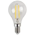Лампа светодиодная F-LED P45-9w-840-E14 (филамент, шар, 9Вт, нейтр, E14) (10/100/4000)