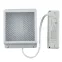 Светильник светодиодный потолочный встраиваемый ДПО ULP-1010 7W/4000К IP40 GRILYATO WHITE. Белый свет (4000K). 788Лм. Для ячеек 100x100мм. Корпус белый. В комплекте с и/п. ТМ Uniel