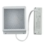 Светильник светодиодный потолочный встраиваемый ДПО ULP-1010 7W/4000К IP40 GRILYATO WHITE. Белый свет (4000K). 788Лм. Для ячеек 100x100мм. Корпус белый. В комплекте с и/п. ТМ Uniel