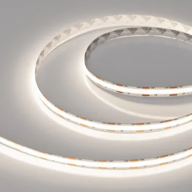 Лента светодиодная COB-X560-10mm 24V Day4000 (9.6 W/m, IP20, 10m) (ARL, 5 лет, 560 LED/m)