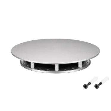 Крепление MOONLIGHT-BASE-ROUND-D18-M Silver (Arlight, Металл)