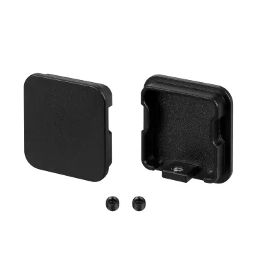 Заглушка LINE-D-3030 SQUARE BLACK (ARL, Металл)