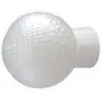                  Светильник "Цветочек" 150 НББ 64-60-080 матовый /корпус прямой белый | 1005100156 | Элетех
               