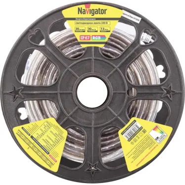Лента светодиодная  NLS-5050RGB30-7.2-IP67-220V |14516 |Navigator