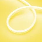 Лента герметичная AURORA-PS-A120-16x8мм 24V Yellow (10 W/m, IP65, 2835, 5м) (Силикон)
