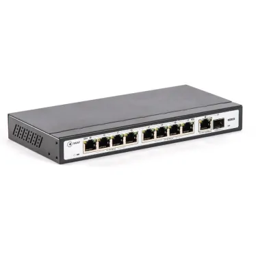 SKAT PoE-8E-1G-1S коммутатор PoE Plus, мощность 120Вт, порты: 8-Ethernet, 1-Uplink, 1-SFP | 2033 | Бастион