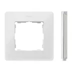                  Рамка декоративная, 1 пост, Original, S82 Detail, белый-алюминий,
               