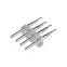 Силовой коннектор ARL-4pin RGB (ARL, Металл)
