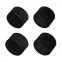 Заглушка WPH-FLEX-D22-360deg BLACK с отверстием (Arlight, Пластик)