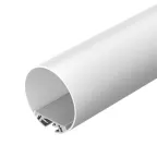 Профиль с экраном SL-ROUND-D60-2500 ANOD+OPAL | 020474 | Arlight