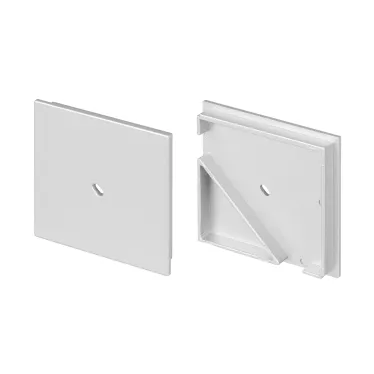 Заглушка KANT-H55 SQUARE с отверстием (Arlight, Пластик)