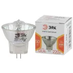                  Лампа галогенная GU4-MR11-50W-220V-30 CL (галоген, софит, 50Вт, нейтр, GU4) | Б0044095 | ЭРА
               