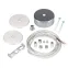 Подвес токопроводящий ARL-SL-ROUND-D70-360deg вертикальный (провод 2x0.5)