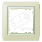                  Рамка на 4 поста, S82, белый
               