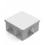                  Коробка распаячная для наружного монтажа, 6 гермовводов, 85х85х40мм, IP44 | 8820013 | CHINT
               