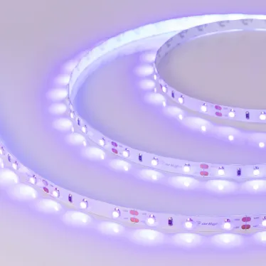 Лента RT-A60-8мм 12V UV400 (4.8 W/m, IP20, 2835, 5м) (Открытый)
