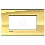 LivingLight Рамка прямоугольная 4 поста Золото