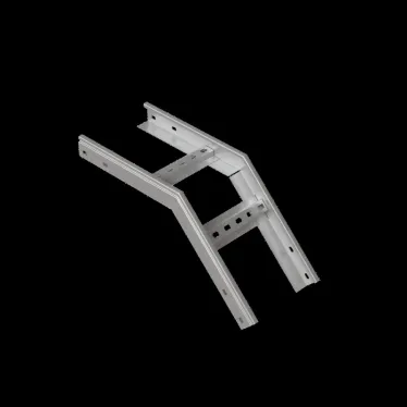 Угол лестничный вертикальный внешний 45 гр. 50х300х1,5 мм INOX304 N | LVL45-50-300-1.5 INOX304 N | КМ - профиль