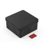                  Коробка распределительная 60-0300-9005-ПП для ПМ двухкомпонентная безгалогенная (HF) черная 100х100х50 с противопожарной пластиной (66шт/уп)
               