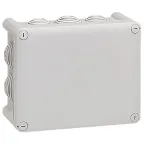                  Коробка прямоугольная - 180x140x86 - Программа Plexo - IP 55 - IK 07 - серый - 10 кабельных вводов - 750 °C | 092052 | Legrand
               