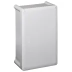                  Коробка промышленная пластиковая - IP55 - IK07 - RAL 7035 - 270x170x86 мм - сплошная крышка | 035970 | Legrand
               