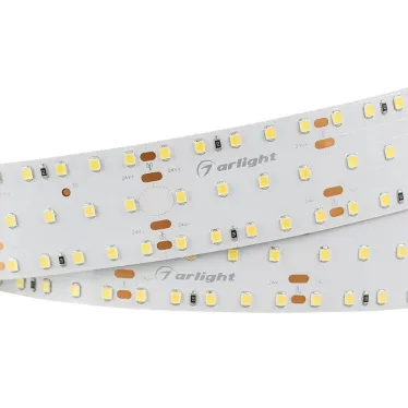Светодиодная лента S2-2500 24V Warm 3000K 34mm (2835, 280 LED/m, LUX) (Arlight, 25 Вт/м, IP20) | 021202 | Arlight