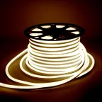 Лента светодиодная неоновая LED 2835/120-SMD 8 Вт/м 200 лм/м 3000К AC 220В IP67 8мм NEON (катушка 50м) Black Gauss