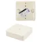 Коробка распределительная КР 100х100х29 о/п, сл. кость, IP40, инд. штрихкод | SQ1401-1807 | TDM