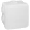 Plexo Коробка 80х80х45мм белая IP55