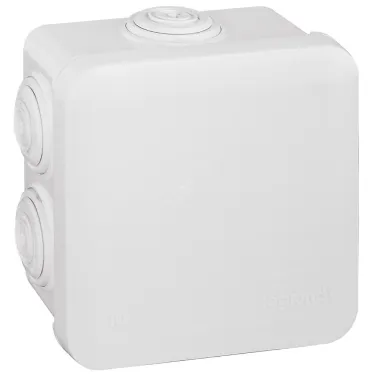 Plexo Коробка 80х80х45мм белая IP55