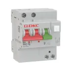 Выключатель автоматический дифференциального тока YON MDV63-22C25-A (2п, 30mA) 6kA | MDV63-22C25-A | DKC