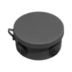                  Коробка распределительная (черная) 85х40 IP 55 |КР2602-08-И | HEGEL
               